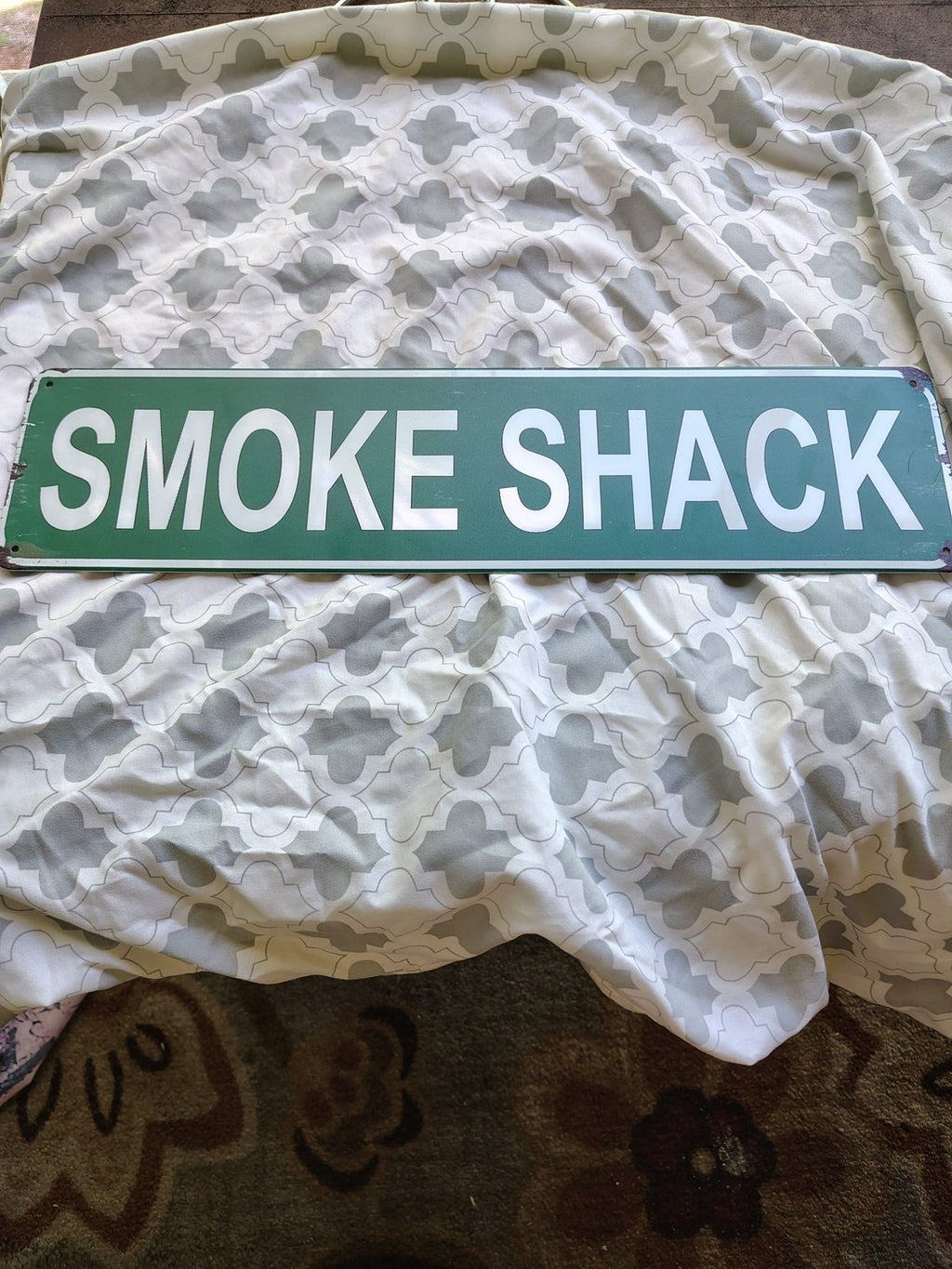 Smoke Shack metal sign