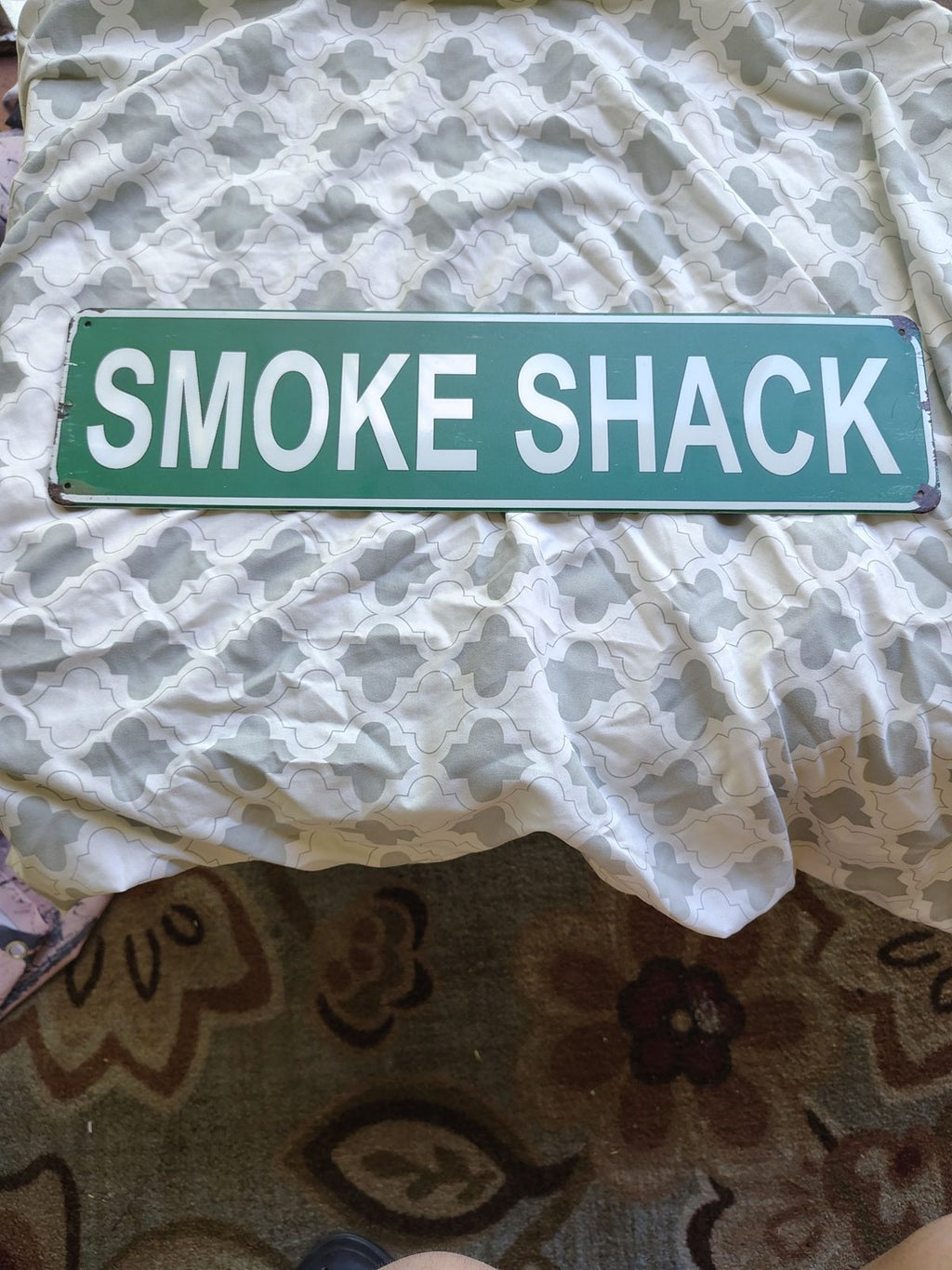 Smoke Shack metal sign